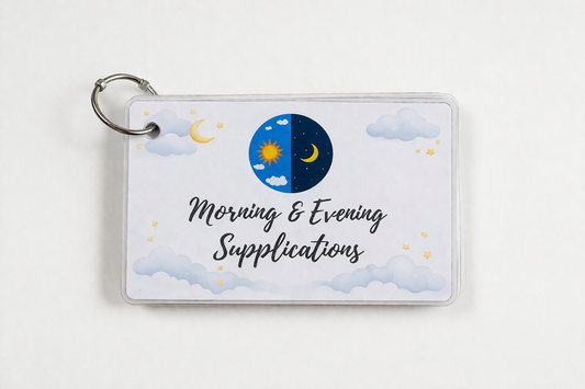 Morning & Evening Askar Cards WaterProof