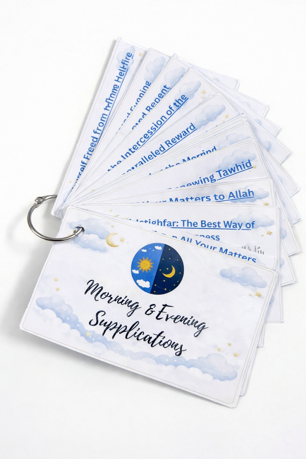 Morning & Evening Askar Cards WaterProof